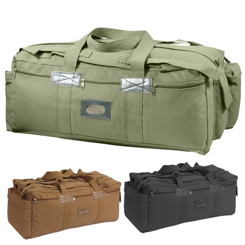Tactical canvas duffle bag - tactical,