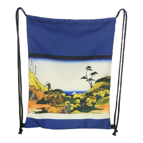 Katsushika hokusai drawstring - hokusai,